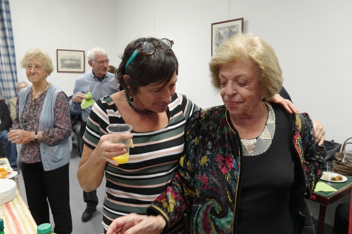 15 octobre 2019. Cocktail offert par Michel Talagrand à l'occasion de son prix Shaw de mathématiques — photo 47